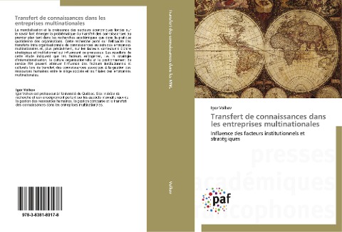 Transfert de connaissances dans les entreprises multinationales - Igor Volkov