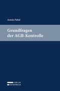 Cover-Bild zum Titel 'Grundfragen der AGB-Kontrolle' von 'Armin Pabel'