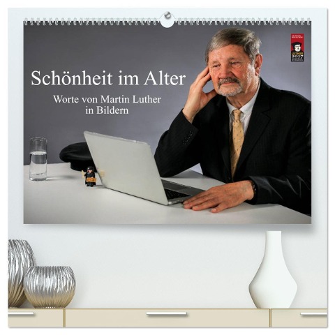 Schönheit im Alter - Worte von Martin Luther in Bildern (hochwertiger Premium Wandkalender 2024 DIN A2 quer), Kunstdruck in Hochglanz - Andreas Vincke