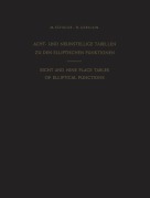 Cover-Bild zum Titel 'Acht- und Neunstellige Tabellen zu den Elliptischen Funktionen / Eight and Nine Place Tables of Elliptical Functions' von 'Max Schuler, Hans Gebelein'