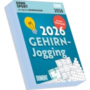 Cover-Bild zum Titel 'Gehirnjogging 2026 Tagesabreißkalender - 11,8x15,9 - Rätselkalender - Knobelkalender - Tischkalender' von ''