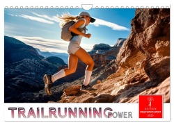 Cover-Bild zum Titel 'Trailrunning Power (Wandkalender 2025 DIN A4 quer), CALVENDO Monatskalender' von 'Peter Roder'