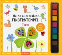 Cover-Bild zum Titel 'Meine allerersten Fingerstempel Tiere' von ''