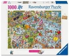 Cover-Bild zum Titel 'Erwachsenenpuzzle 1000 Teile - Ray Nicholson - Der Pool' von ''