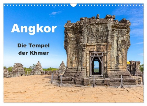 Angkor - Die Tempel der Khmer (Wandkalender 2025 DIN A3 quer), CALVENDO Monatskalender - Henning Marquardt