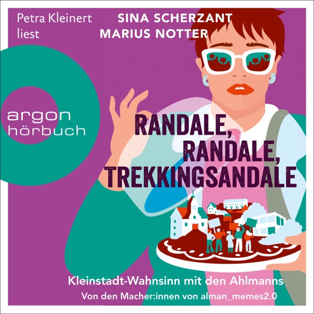 Randale, Randale Trekkingsandale - Kleinstadt-Wahnsinn mit den Ahlmanns. Von den Macher:innen von alman_memes2.0 - Marius Notter, Sina Scherzant