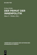 Cover-Bild zum Titel 'Der Primat der Innenpolitik' von 'Eckart Kehr'