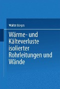 Wärme- und Kälteverluste Isolierter Rohrleitungen und Wände - Walter Jürges