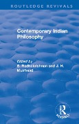 Cover-Bild zum Titel 'Revival: Contemporary Indian Philosophy (1936)' von ''