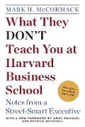 Cover-Bild zum Titel 'What They Don't Teach You at Harvard Business School' von 'Mark H. Mccormack'