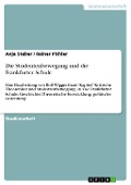 Cover-Bild zum Titel 'Die Studentenbewegung und die Frankfurter Schule' von 'Anja Staber, Rainer Pichler'