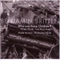 Cover-Bild zum Titel 'Who Are These Children?-Lieder' von 'Daniel/Gould Norman'