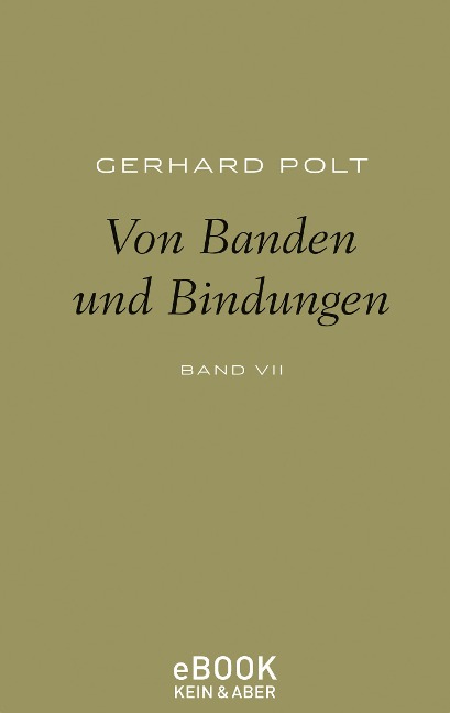 Von Banden und Bindungen - Gerhard Polt