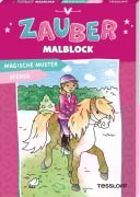 Cover-Bild zum Titel 'Zaubermalblock. Magische Muster. Pferde' von ''