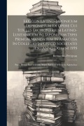 Cover-Bild zum Titel 'Lexicon Latino-japonicum Depromptum Ex Opere Cui Titulus Dictionarium Latino-lusitanicum Ac Japonicum Typis Primum Mandatum In Amacusa In Collegio Jap' von 'Bernardus Petitjean'