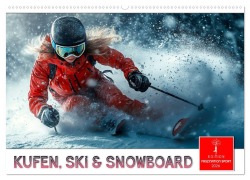 Cover-Bild zum Titel 'Kufen, Ski & Snowboard (Wandkalender 2026 DIN A2 quer), CALVENDO Monatskalender' von 'Peter Roder'