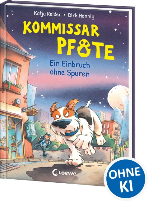 Kommissar Pfote (Band 6) - Ein Einbruch ohne Spuren - Katja Reider