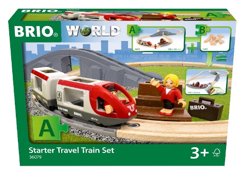 BRIO World - Reisezug Starter Set A - 