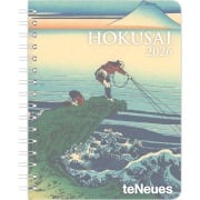 Cover-Bild zum Titel 'Hokusai 2026 - Diary - Buchkalender - Taschenkalender - Kunstkalender - 16,5x21,6' von ''