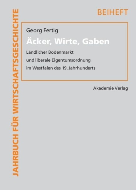 Äcker, Wirte, Gaben - Georg Fertig