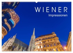 Cover-Bild zum Titel 'W I E N E R Impressionen (Wandkalender 2026 DIN A2 quer), CALVENDO Monatskalender' von 'Werner Dieterich'