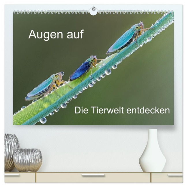 Augen auf - versteckte Tierwelt (hochwertiger Premium Wandkalender 2026 DIN A2 quer), Kunstdruck in Hochglanz - Dorothea Oldani
