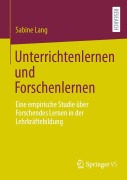 Cover-Bild zum Titel 'Unterrichtenlernen und Forschenlernen' von 'Sabine Lang'