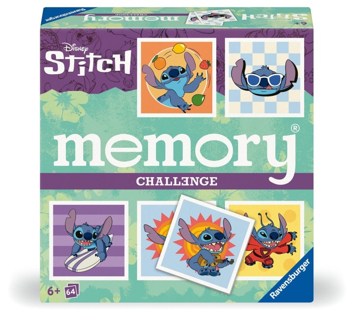 Challenge memory® Disney Stitch - Kinderspiel ab 6 Jahre - William H. Hurter