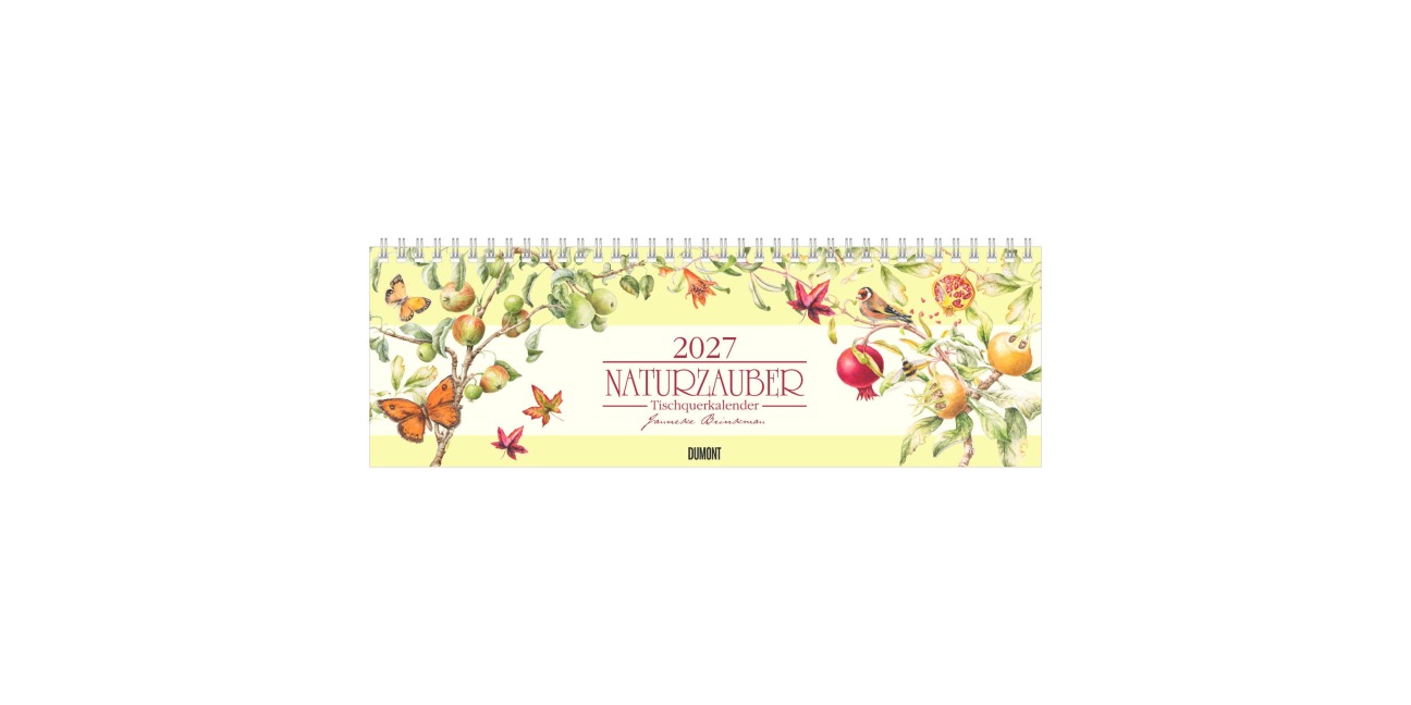 Naturzauber Tischquerkalender 2027 - 