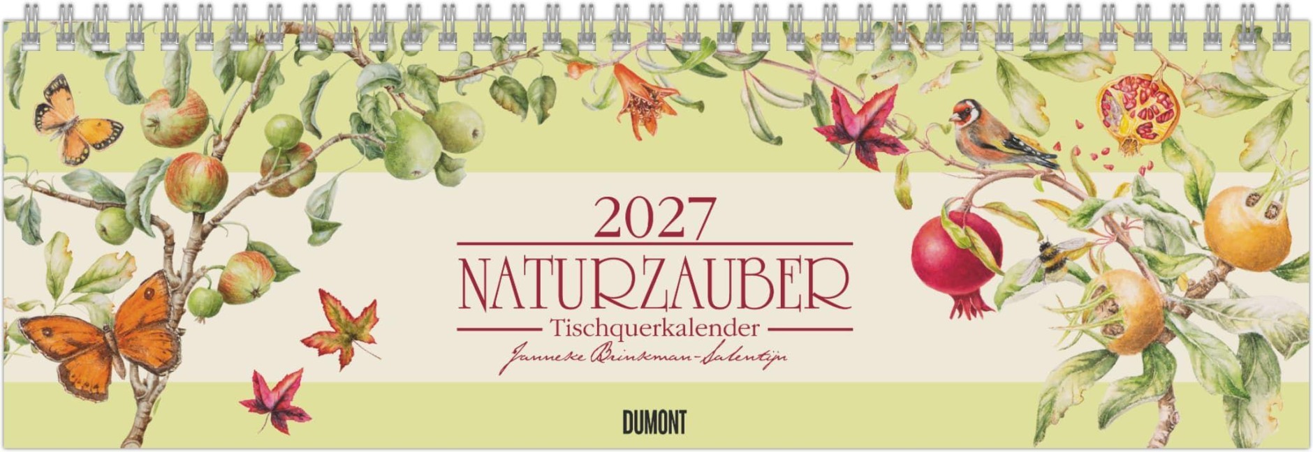 Naturzauber Tischquerkalender 2027 - 