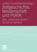 Cover-Bild zum Titel 'Zeitgeschichte, Wissenschaft und Politik' von ''
