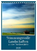 Stimmungsvolle Landschaften an der Nordseeküste (Tischkalender 2024 DIN A5 hoch), CALVENDO Monatskalender - Gerhard Kühn