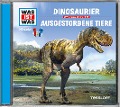 Was ist was Hörspiel-CD: Dinosaurier/ Ausgestorbene Tiere - Manfred Baur