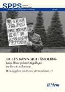 Cover-Bild zum Titel 'Alles kann sich ändern.' von 'Memorial Deutschland e. V.'