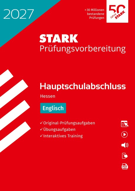 STARK Englisch - Hauptschulabschluss 2027 Hessen - Prüfungsvorbereitung - 