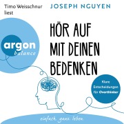 Cover-Bild zum Titel 'Hör auf mit deinen Bedenken' von 'Joseph Nguyen'