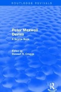 Cover-Bild zum Titel 'Peter Maxwell Davies' von 'Stewart R. Craggs'