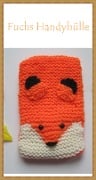 Cover-Bild zum Titel 'Strickanleitung Handyhülle Fuchs für Smartphones' von 'Kerstin Münchehofe'