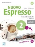 Cover-Bild zum Titel 'Nuovo Espresso 2 - einsprachige Ausgabe. Buch mit Code' von 'Maria Balì, Giovanna Rizzo'