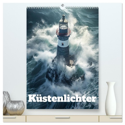 Küstenlichter (hochwertiger Premium Wandkalender 2025 DIN A2 hoch), Kunstdruck in Hochglanz - Ally Bee