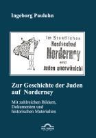 Zur Geschichte der Juden auf Norderney - Ingeborg Pauluhn