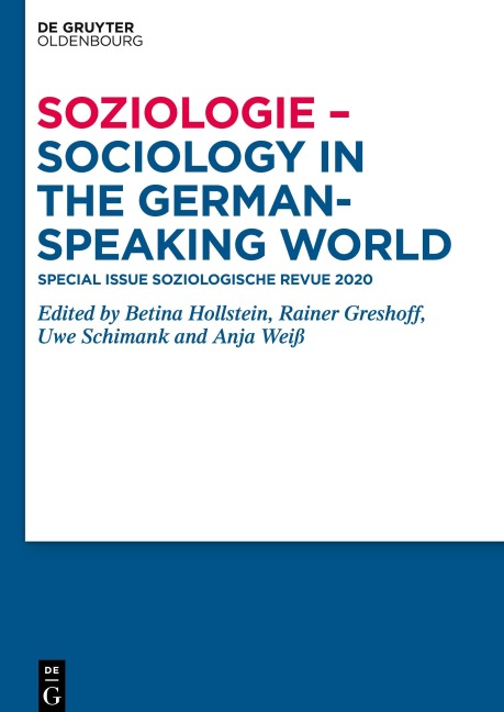 Soziologie - Sociology in the German-Speaking World - 