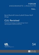 Cover-Bild zum Titel 'CLIL Revisited' von ''