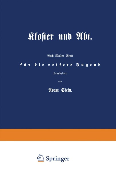 Kloster und Abt. - Adam Stein