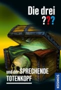 Cover-Bild zum Titel 'Die drei ??? und der sprechende Totenkopf' von 'Robert Arthur'