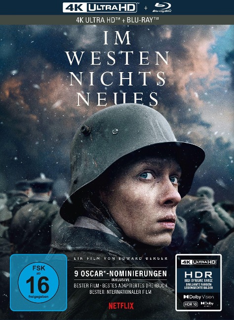 Im Westen nichts Neues (2022) - 2-Disc Limited Collector's Edition im Mediabook (UHD + Blu-ray) - Edward Berger