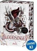 Cover-Bild zum Titel 'Flammensturm (Band 2) - Bloodsinger' von 'Juliette Cross'
