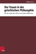 Cover-Bild zum Titel 'Der Traum in der griechischen Philosophie' von 'Melissa Kunz'