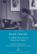 Cover-Bild zum Titel 'Joseph Opatoshu' von 'Sabine Koller'