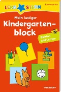 Lernstern: Mein lustiger Kindergartenblock. Spielen und Lernen ab 3 Jahren - 